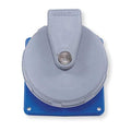 Watertight Pin & Sleeve Receptacle, 30 A, 250V AC, Single Phase, 2 Pole, IEC Grounding, Blue