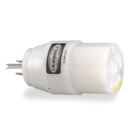 Power Strip, Surge, L5-20R, 5-15P, White