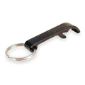 Key Lock, Black, Aluminum, Bottle Opener, 10 PK