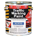 Traffic Zone Marking Paint, 1 gal., Bright Red, Alkyd Solvent -Based