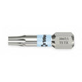 Torsion Bit, SAE, 1/4", Hex, T30, 1", SS