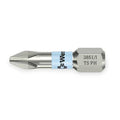 Torsion Bit, SAE, 1/4", Hex, No 1,1", SS