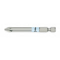 Power Bit, SAE, 1/4", Hex, No 3,3-1/2", SS