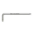 Metric Plain Ball Hex Key Hex Key, 2.5 mm Tip Size, 4 7/16 in Long, 3/4 in Short