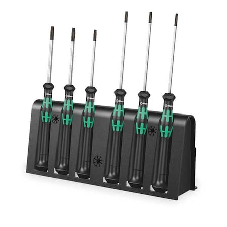 TORX BO Bit 6-1/5", Drive Size: 3mm, 4mm , Num. of pieces:6