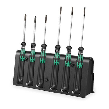 Precision Screwdriver Set, Sl/Ph, 6 pcs.