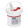 Hand Wipes, 130 Wipes Per Bucket, 9.5 in x 12 in, White