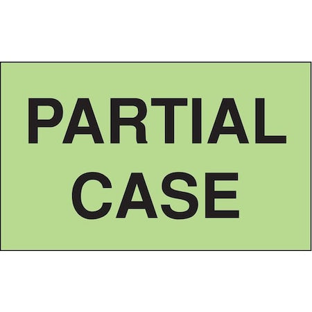3" x 5" Adhesive Back Shipping Labels, Partial Case, Pk500