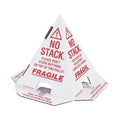 No Stack Cone, Red/White, 8 In. L, PK100