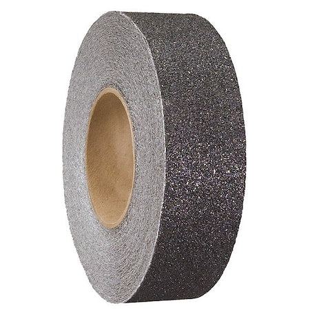 Anti-Slip Tape Aluminum oxide 60 Grit Size, Black, 2" W x 60 ft. L, 42 mil Thick