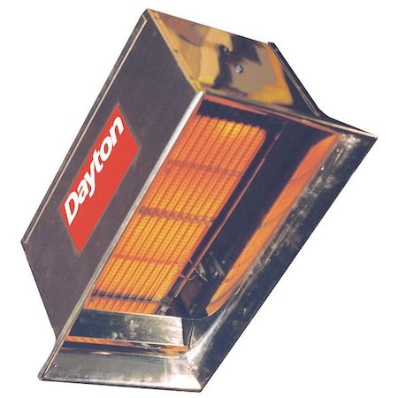 Gas Infrared Flat Panel Heater, LP, 30,000 BtuH Input, 22 1/2 in H x 12 3/4 in W