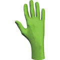 7705PFT, Disposable Gloves, 4 mil Palm, Nitrile, Powder-Free, L (9), 100 PK, Green