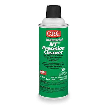 Precision Cleaner, 12 oz, Aerosol Spray Can, Liquid