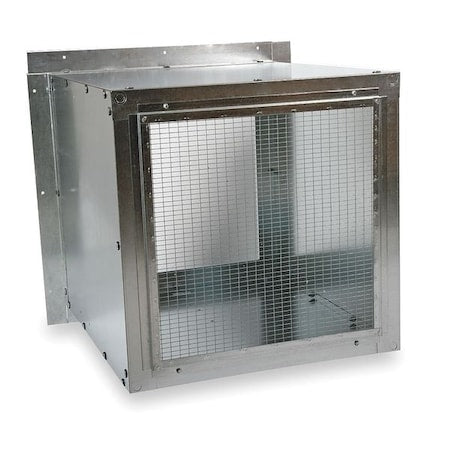 Wall Housing, 30In Bl, Galv Steel, 34 1/4In