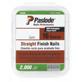 Collated Finishing Nail, 1-1/2 in L, 16 ga, Zinc Galvanized, T-Head Head, Straight, 2000 PK