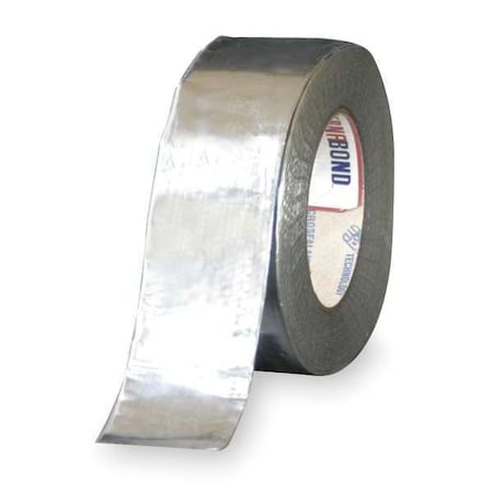Roof Repair Tape,2 In x 50 Ft,4 Mil Alum