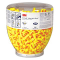 Disposable Uncorded Ear Plugs with Dispenser, Bell Shape, 33 dB, 400 Pairs, Yellow