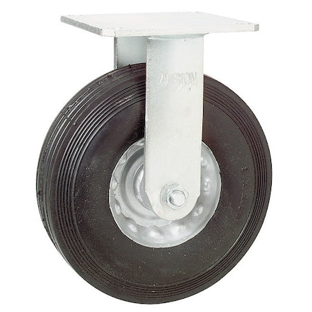 Rigid Semi-Pneumatic Caster, 8 in., 350 lb