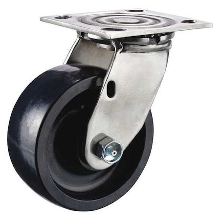 Swivel Plt Cstr, 1000 lb., Stainless Steel
