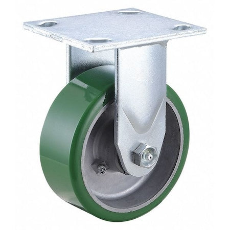 Rgd NSF-Listed Plate Cstr, Polyurethane, 5 in, 1050 lb
