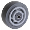 Caster Wheel, 5 in., 750 lb., Gray Core