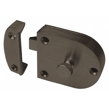 Gate Latch, 2-1/16 In W, Oil Rubbed Bronze