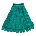 48-1/2" to 54-1/2" Clamp Syle Wet Mop, Green, No Handle