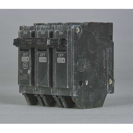 Molded Case Circuit Breaker, THQL Series, 35A, 3 Pole, 240V AC, 10kA at 240V AC