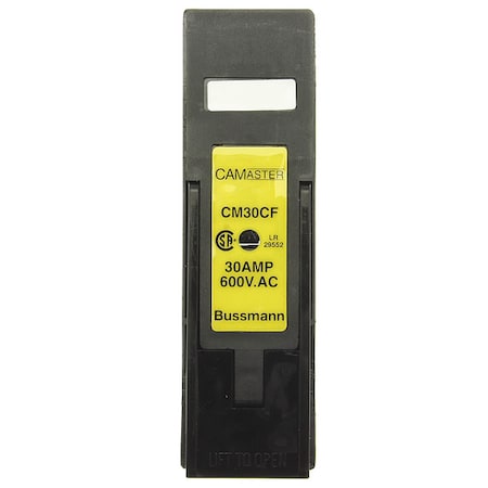 Fuse Holder, 0 to 30A Amp Range, 690V AC/DC Volt Rating, 1 Poles, Screw
