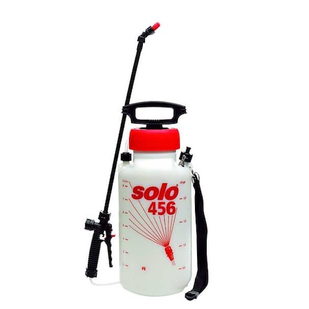 2-1/4 gal Handheld Sprayer, Poly, 48 in L Hose, 22 in L Wand, Fan Nozzle Spray Pattern, 45 psi Max
