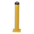 Bollard, 5-3/5", 24 In. H, Yellow