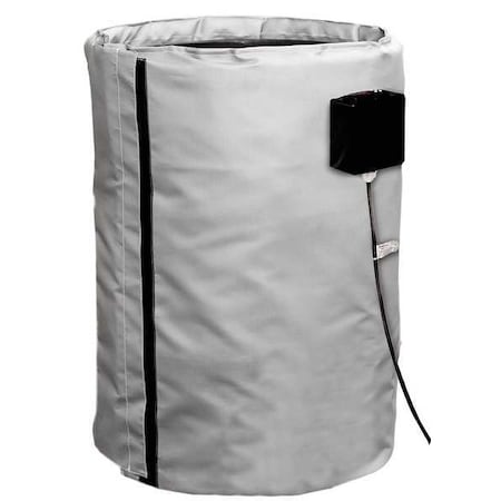 Drum Heater, Single-Zone - For Metal Drums, 55 Gallon, 120V, 1600W