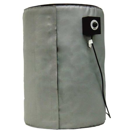 Drum Heater, Single-Zone - For Poly Drums, 55 Gallon, 120V, 770W