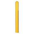 Post Sleeve, 6 In Dia., 72 In H, Yellow