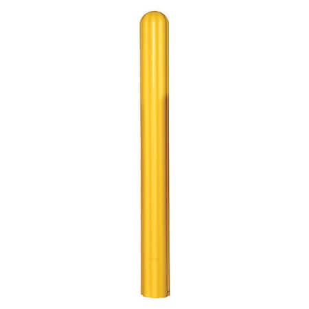 Post Sleeve, 6 In Dia., 72 In H, Yellow