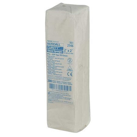 Sponge, Non-Sterile, White, Gauze, PK200