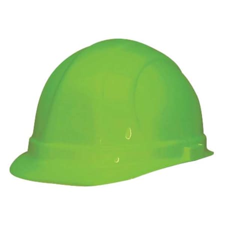 Hard Hat, Omega II, Polyethylene, 6 Point Ratchet, Type 1, Class E, Hi-Vis Lime