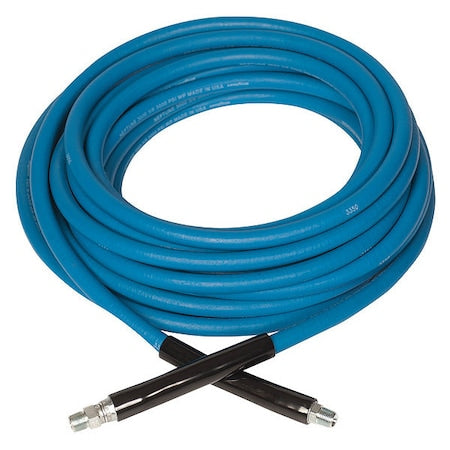 Pressure Washer Hose, 1/4,100 ft, 3000 psi