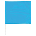 Marking Flag, Vinyl, 30" Wire Staff, Solid, 30" L., 100 PK