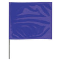 Marking Flag, Vinyl, 18" Wire Staff, Solid, 18" L., 100 PK