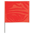 Marking Flag, Vinyl, 15" Wire Staffs, Solid, 15" L., 100 PK
