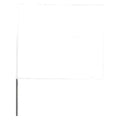 Marking Flag, Vinyl, 15" Wire Staffs, Blank, 15" L., 100 PK