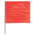 Marking Flag, Vinyl, 36" Wire Staff, Solid, 36" L., 100 PK