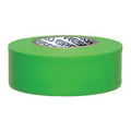 Flagging Tape, No Legend, Fluorescent Green, 1 3/16 in Wide x 150 ft Length, Vinyl, 3 mil