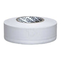 Flagging Tape, No Legend, White, 1 3/16 in Wide x 300 ft Length, Vinyl, 2 mil