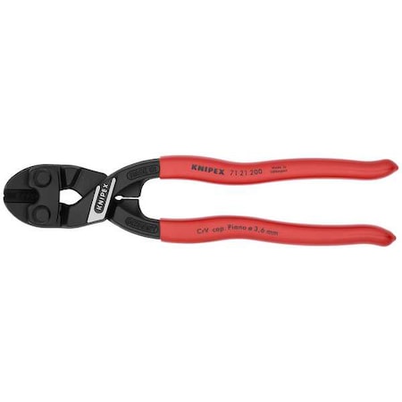 Mini Bolt Cutter, Steel, 8 In. L