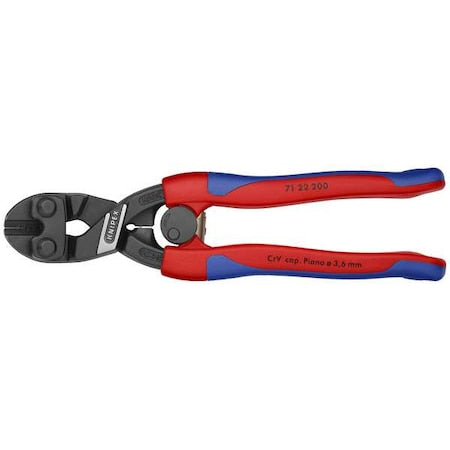 Mini Bolt Cutter, Steel, 8 In. L