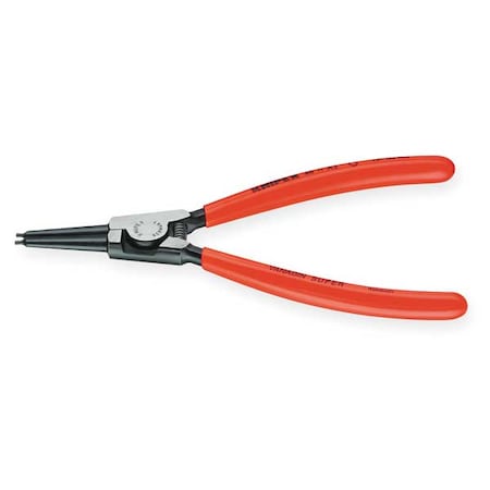 Retaining Ring Pliers, 0.078 In Tip, 0 Deg