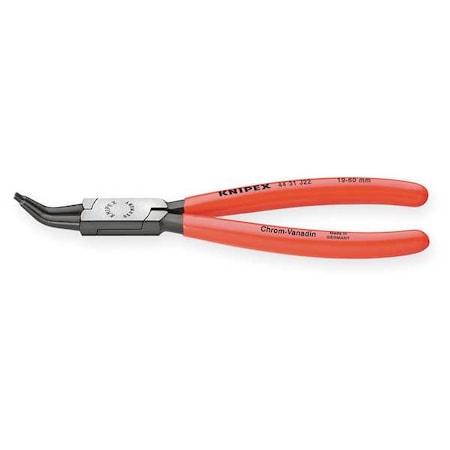 Retaining Ring Pliers, 0.078In Tip, 45 Deg