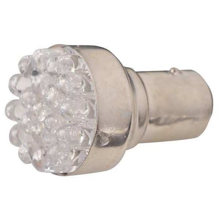 Miniature LED Light Bulb, 1.4 W, S8, Double Contact Bayonet (BA15d)